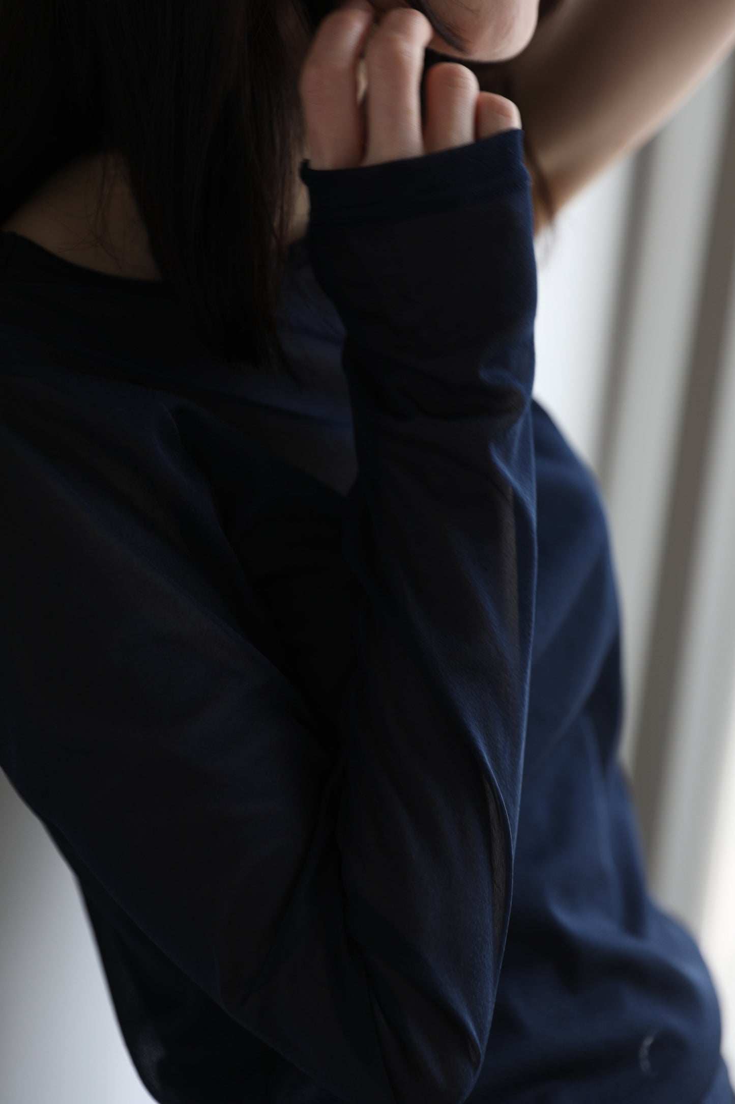 Layered sheer tops (3color)