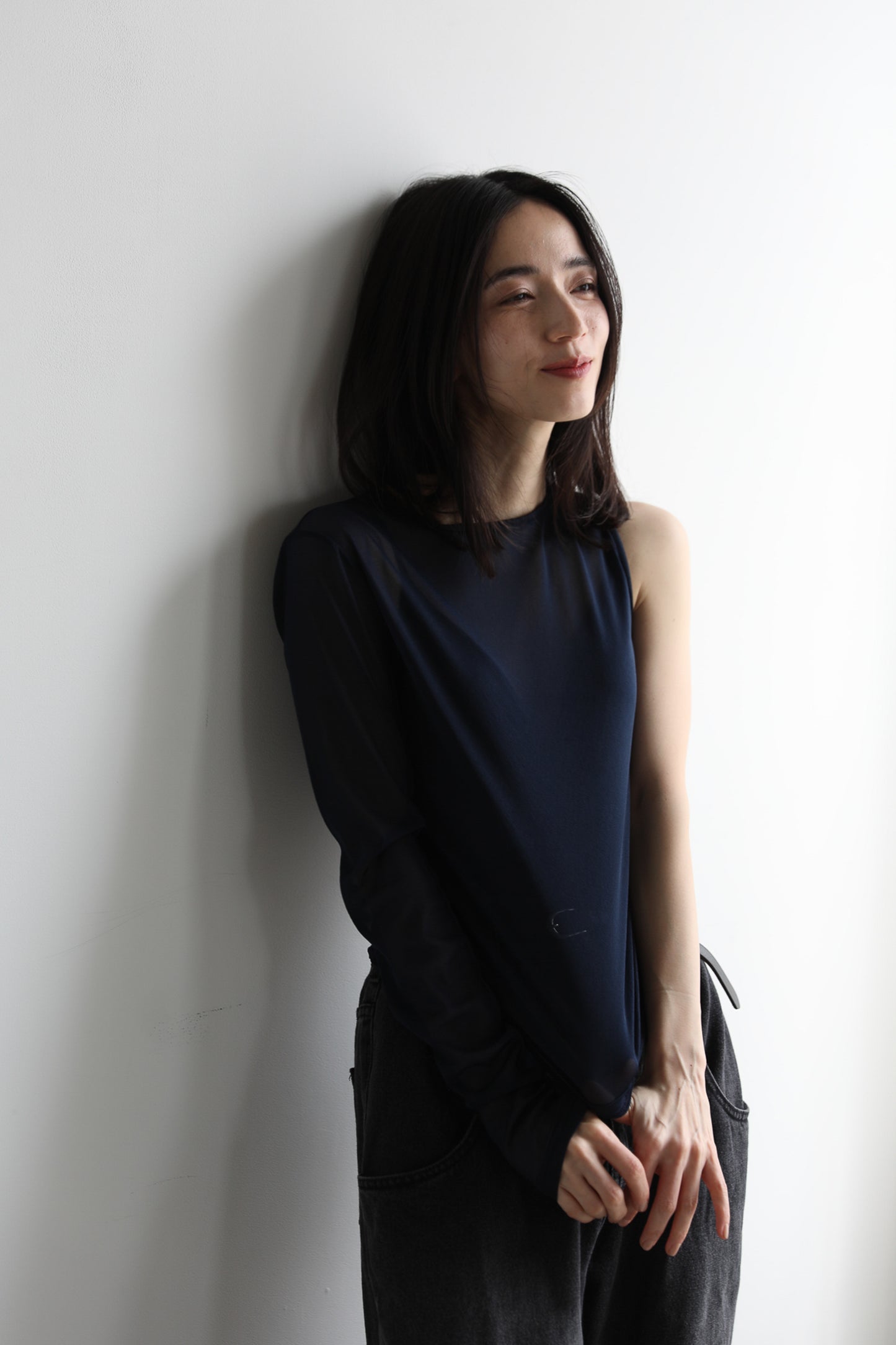 Layered sheer tops (3color)