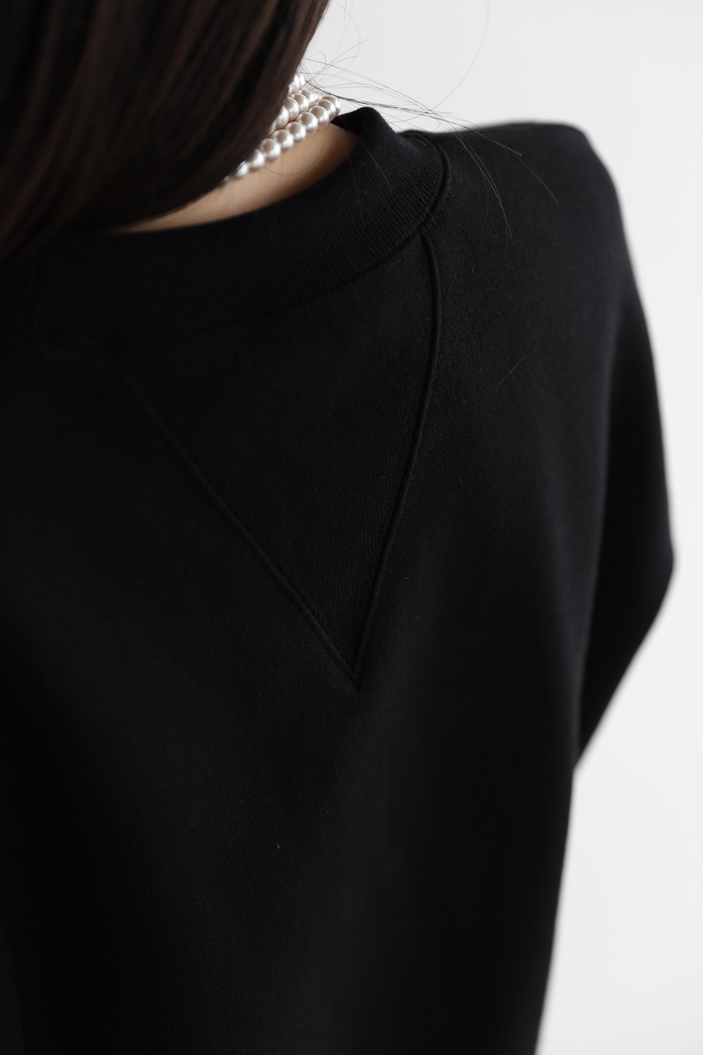 Cropped block sweater (3color)