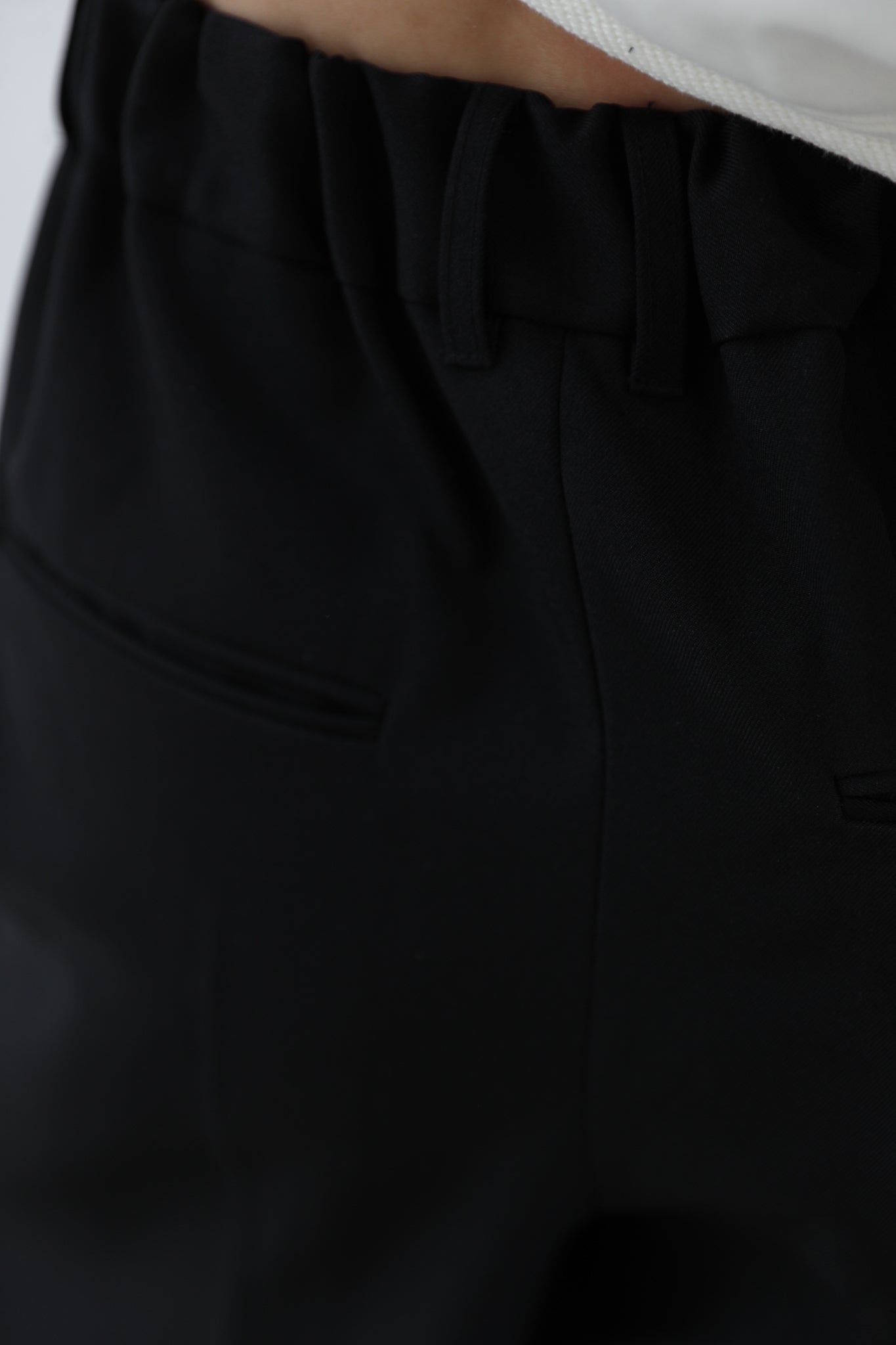Gabardine tack trousers (2color)