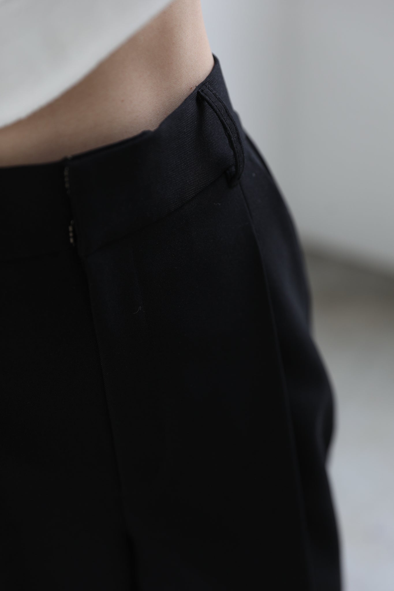 Gabardine tack trousers (2color)