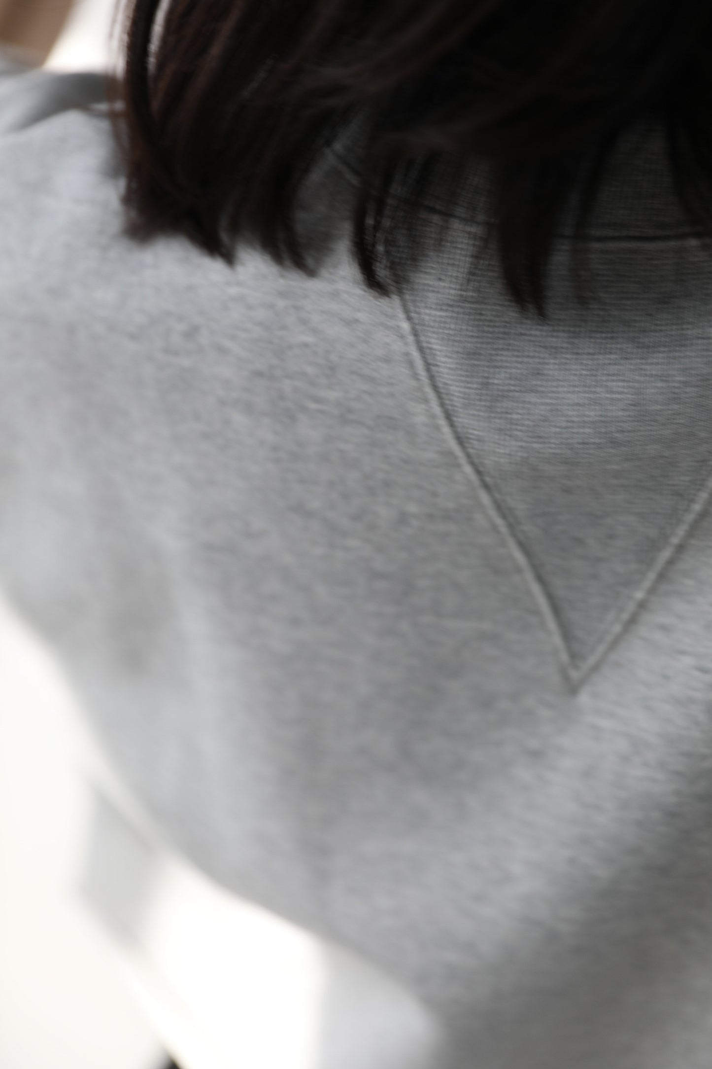 Cropped block sweater (3color)