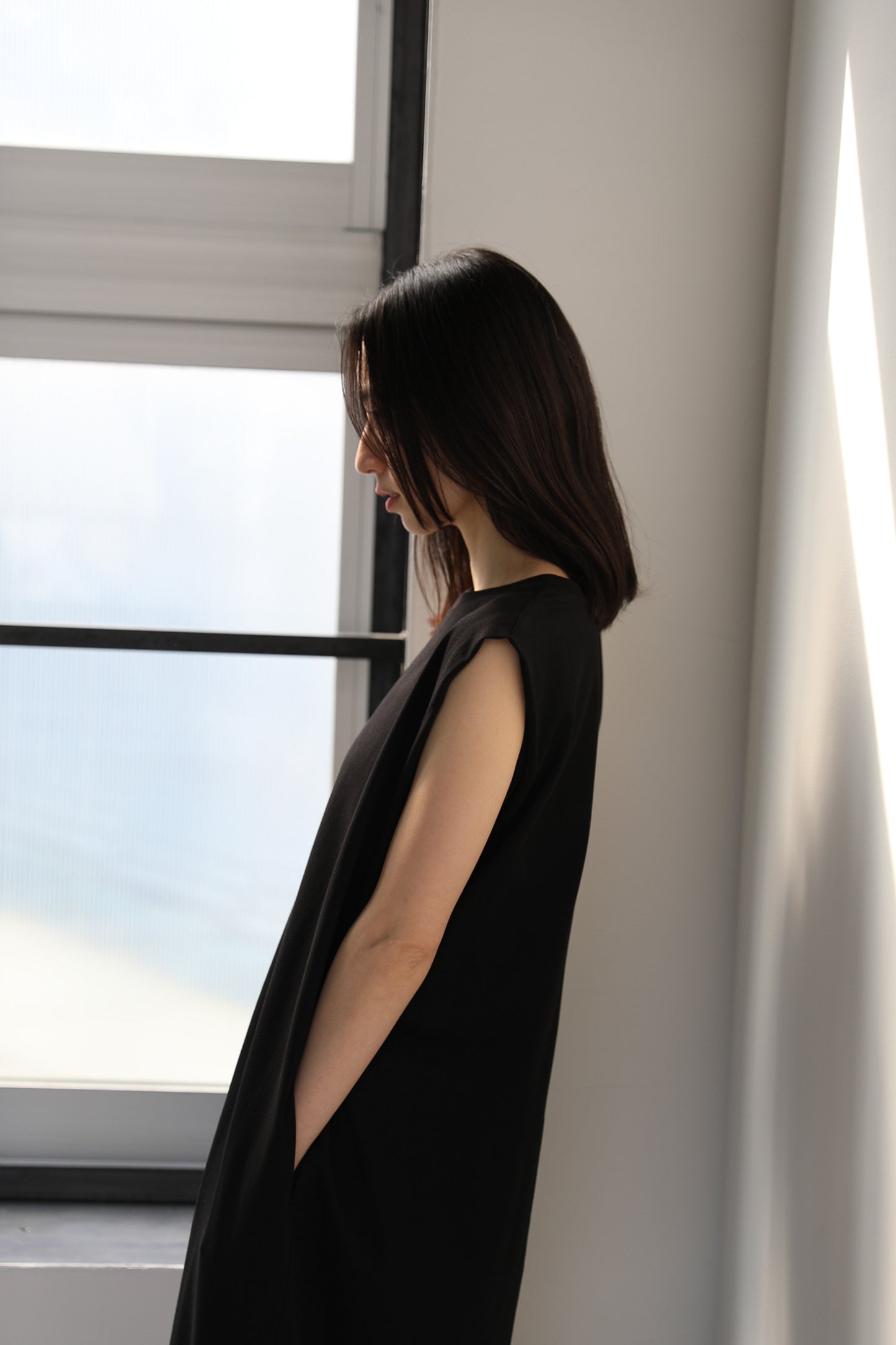Tuck dress (2color)