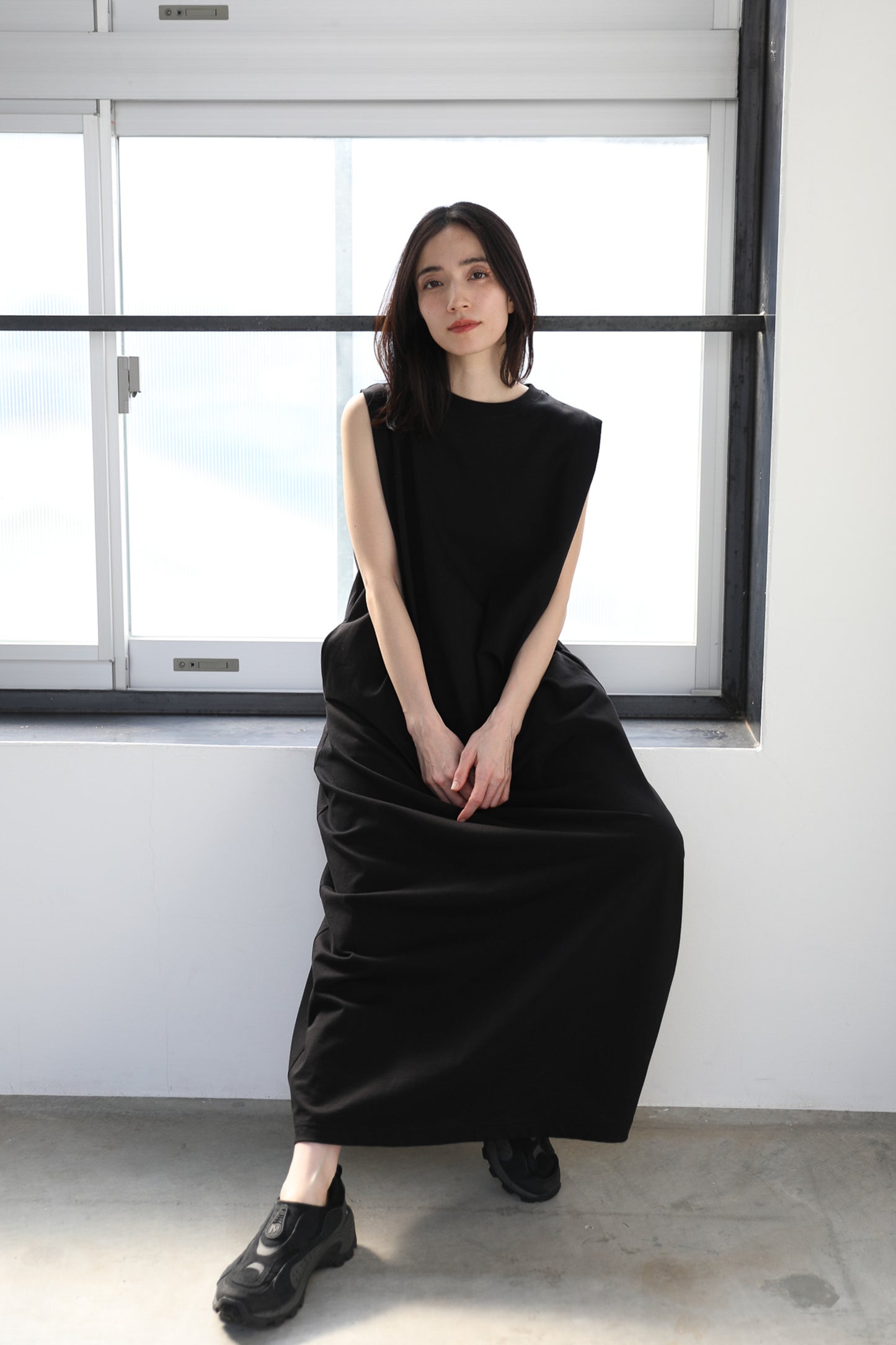 Tuck dress (2color)