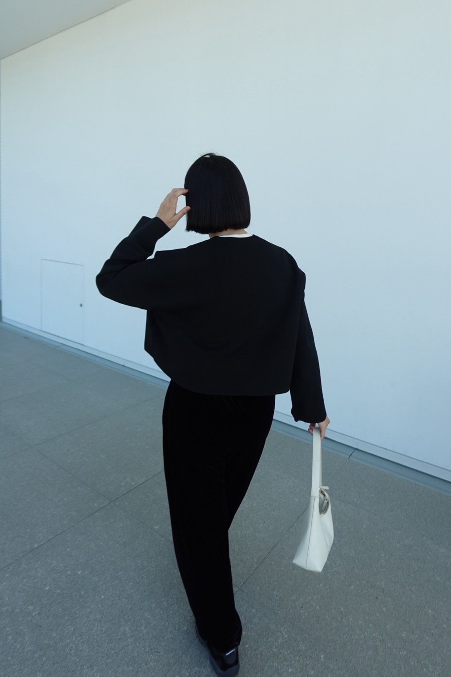 Rónde knit jacket (black)