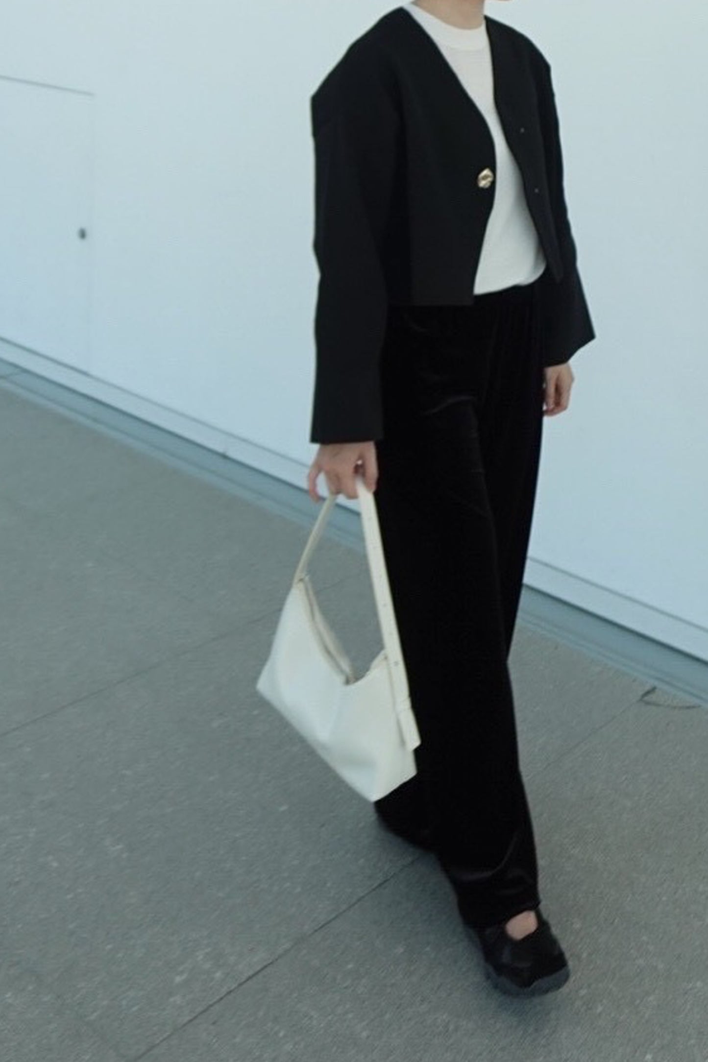 Rónde knit jacket (black)