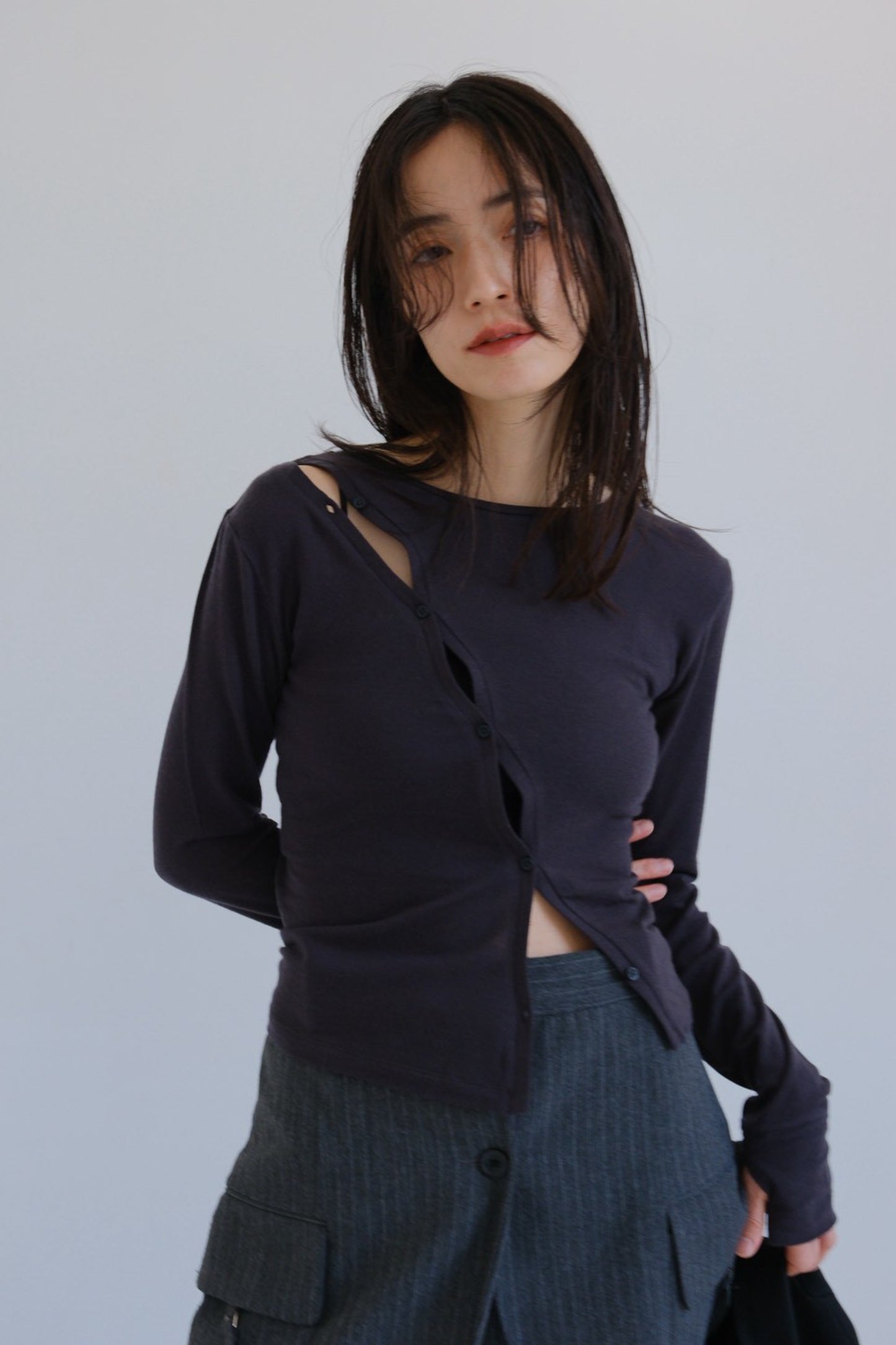 Tilt tops (charcoal gray)