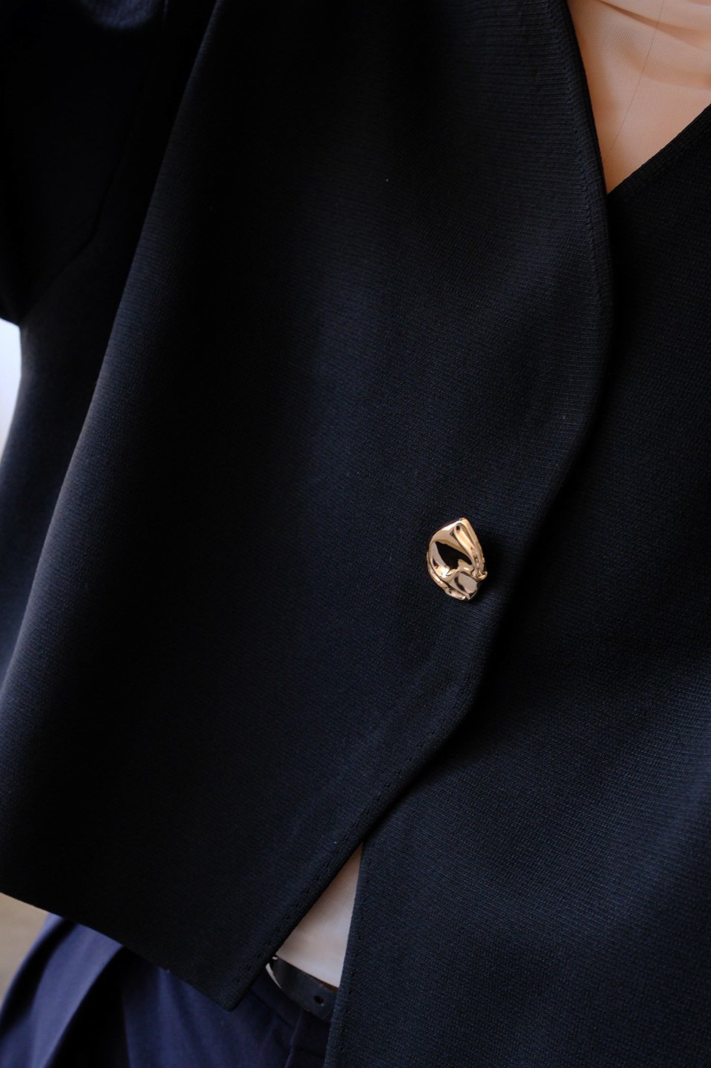 Rónde knit jacket (black)