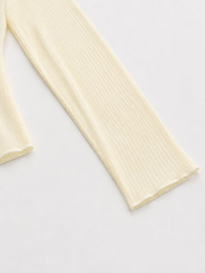Sheer knit cardigan(3colors)
