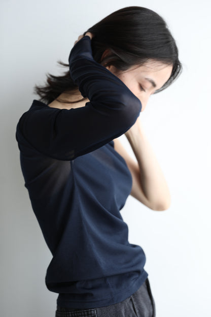 Layered sheer tops (3color)
