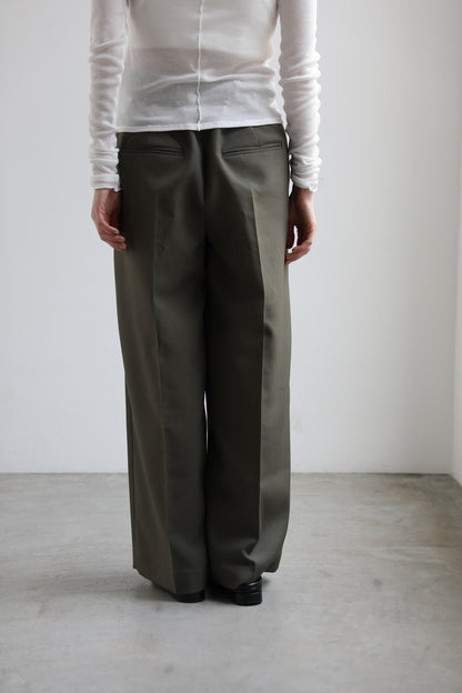 Gabardine tack trousers (2color)