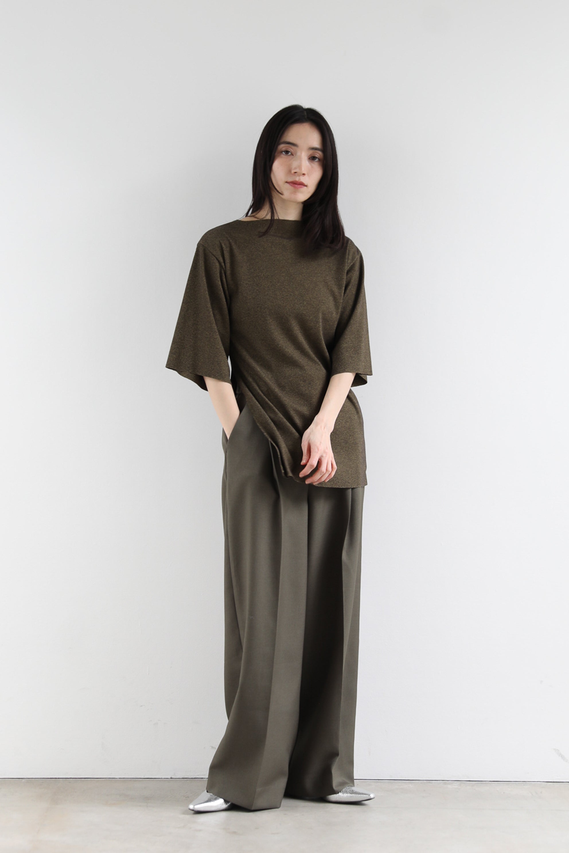 【在庫あり/即出荷可】 Side slit rib t (2color) – IFMEH トップス