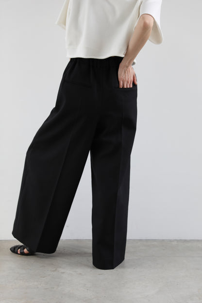 Gabardine tack trousers (2color)