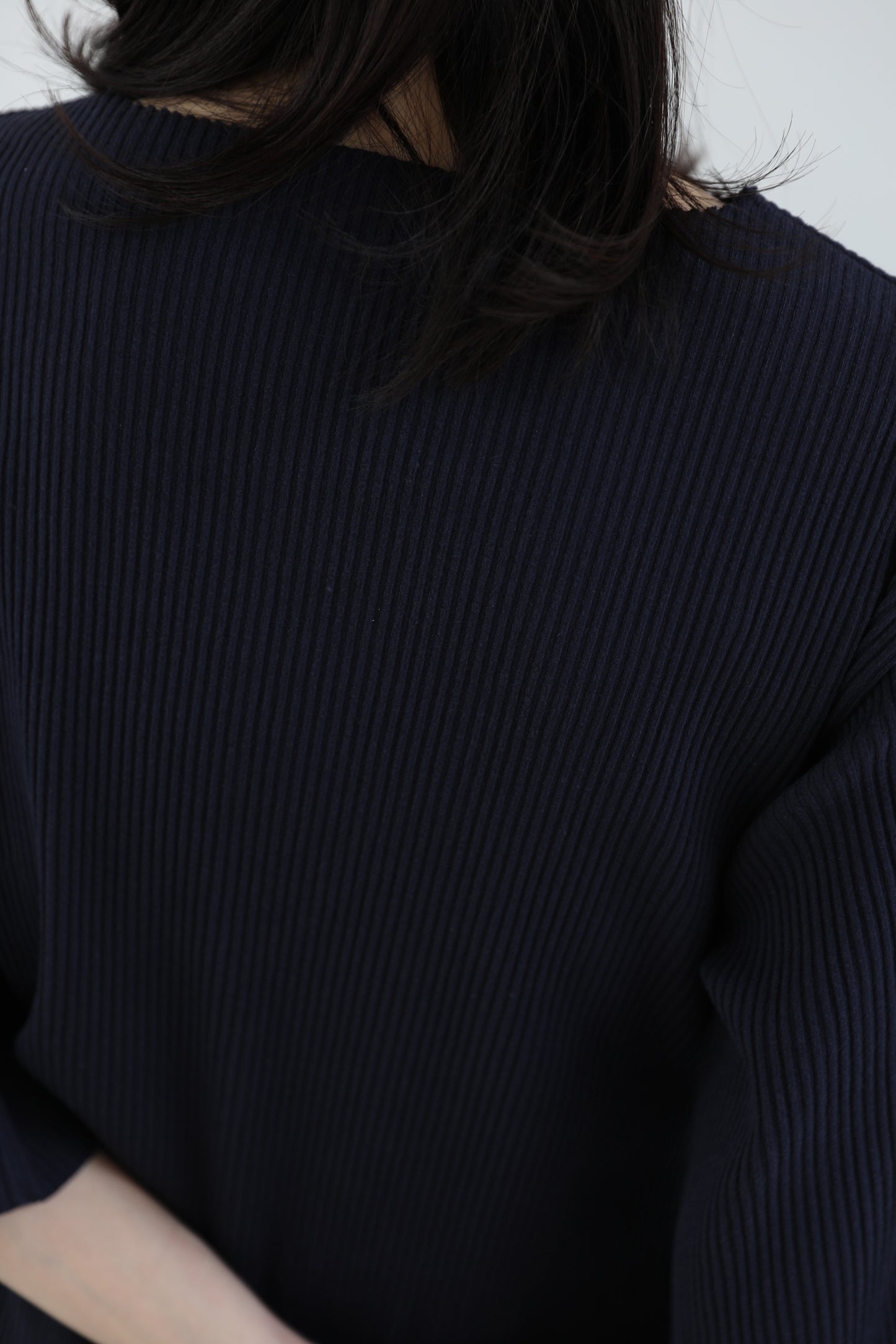 Side slit rib t (2color)