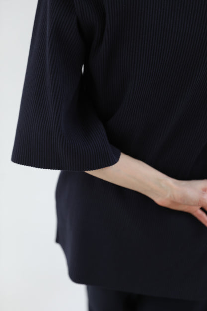 Side slit rib t (2color)