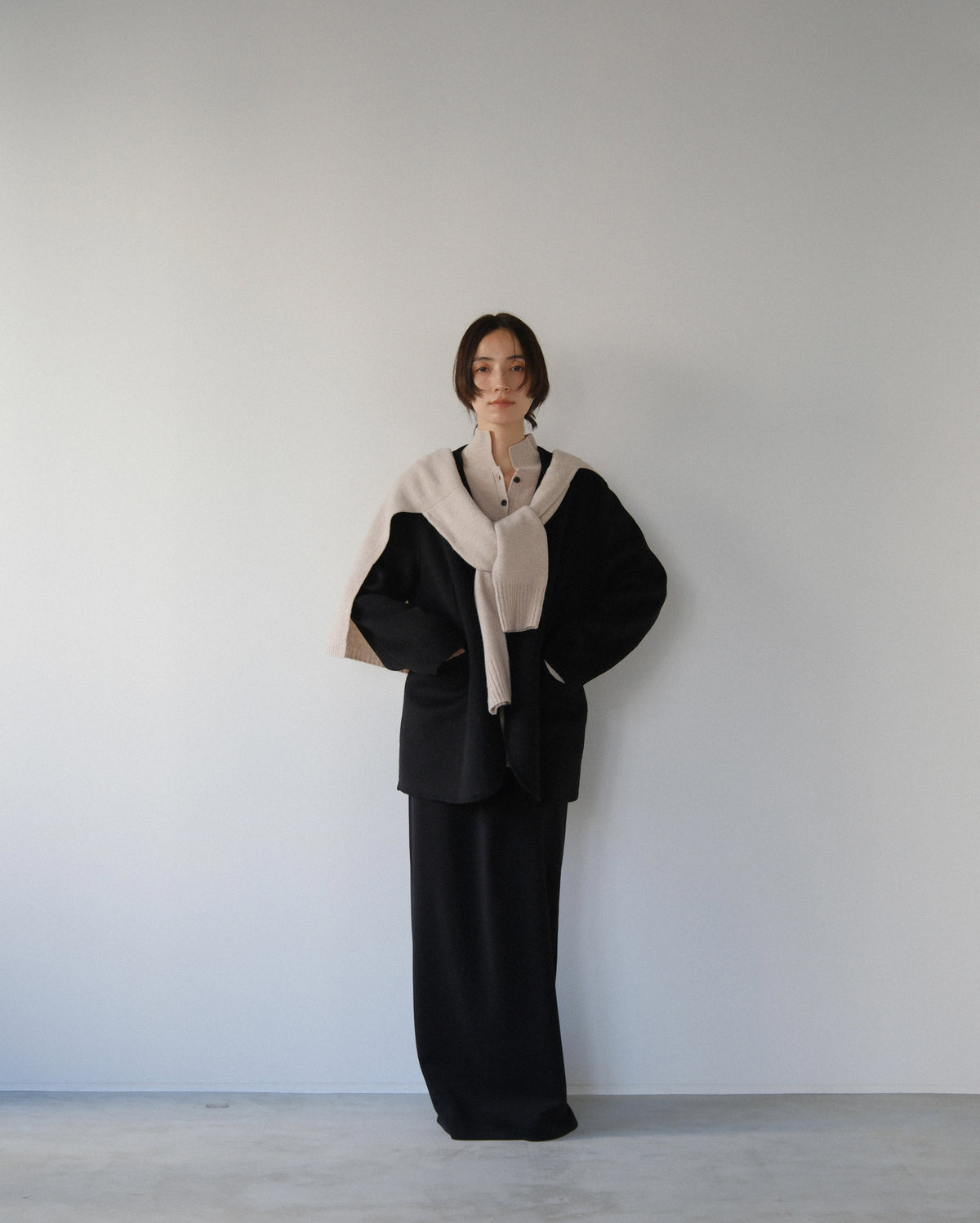 Pure wrap skirt (3colors)