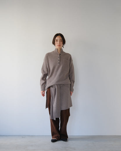 Pure wrap skirt (3colors)