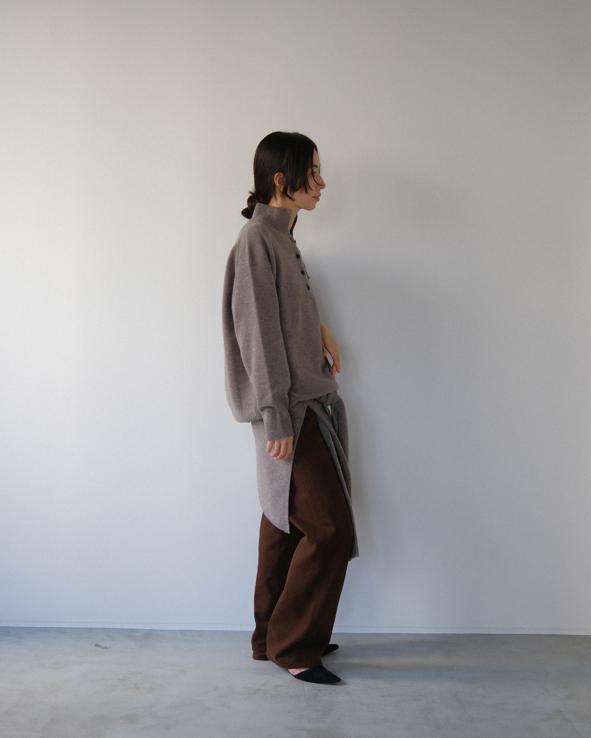 Pure wrap skirt (3colors)