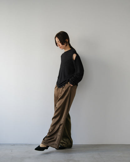 Hole wool t (2colors)