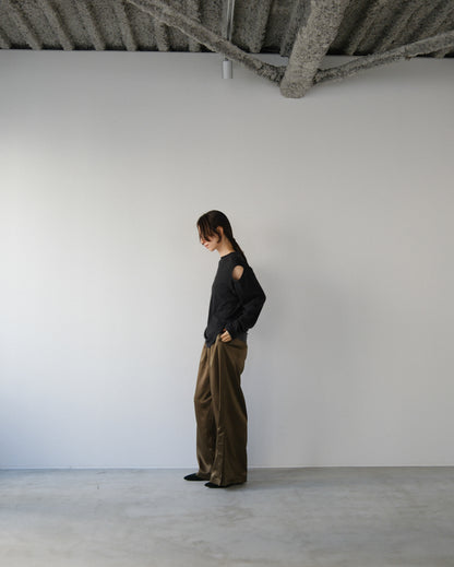 Hole wool t (2colors)