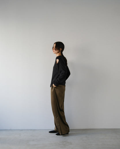 Hole wool t (2colors)