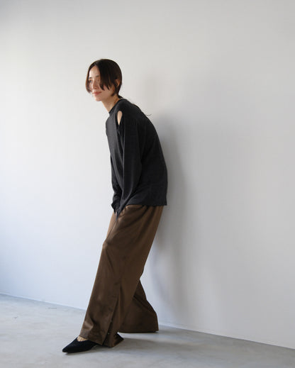 Hole wool t (2colors)