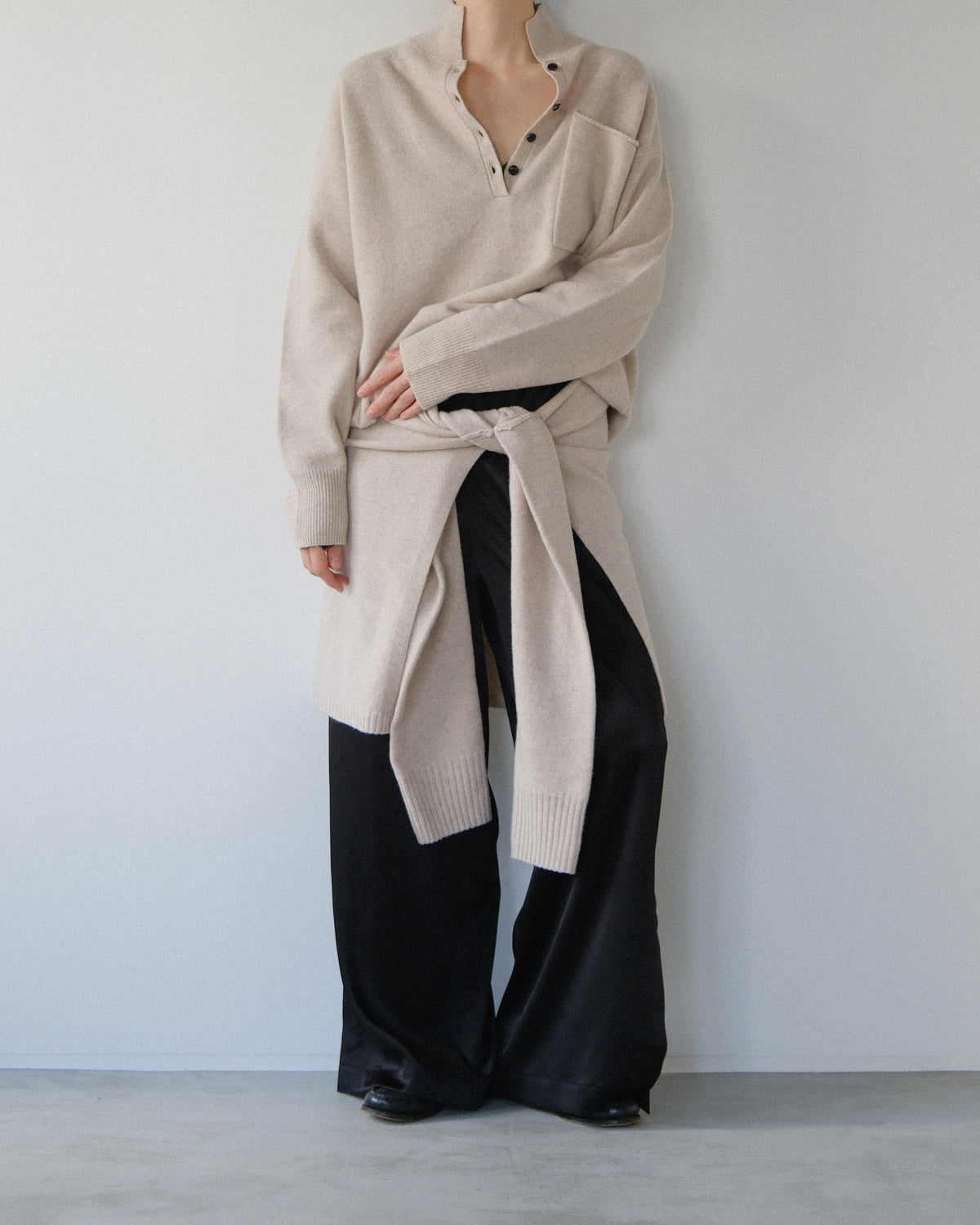 Pure wrap skirt (3colors)