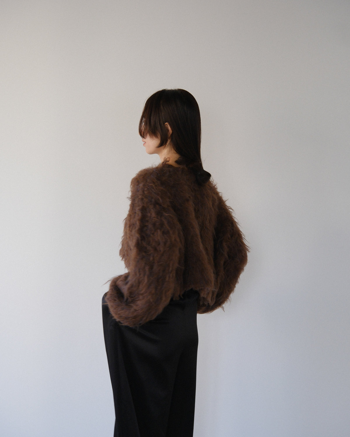 Shaggy knit tops (2colors)