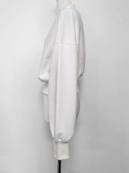 Edge neck sweater (2color)