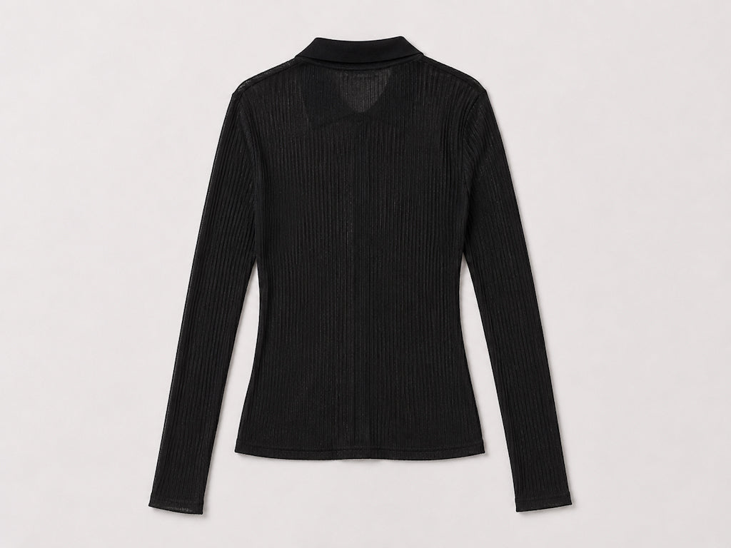 Sheer knit cardigan(3colors)