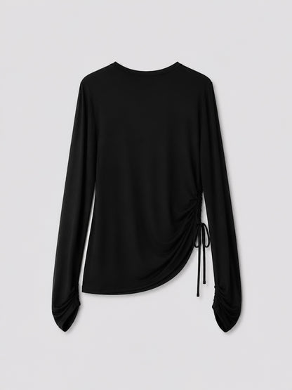 Drawstring tops(2colors)