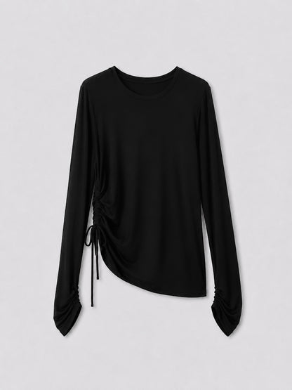 Drawstring tops(2colors)