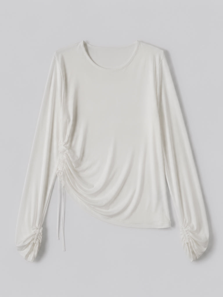 Drawstring tops(2colors)