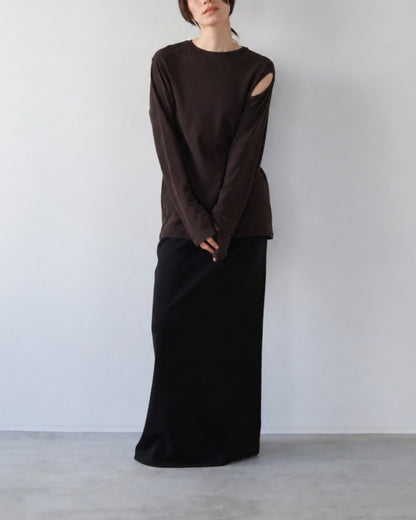 Hole wool t (2colors)