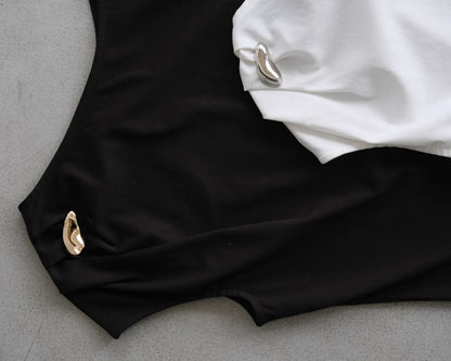 Drape drop tops (2colors)