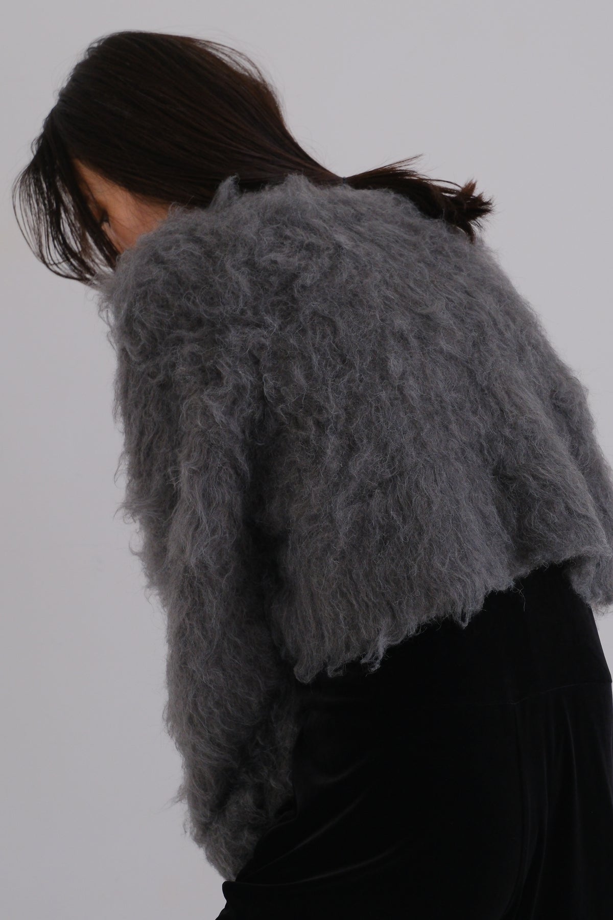 Shaggy knit tops (2colors)