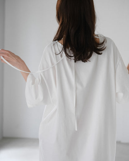 Asymmetry Cut Dress (2colors)