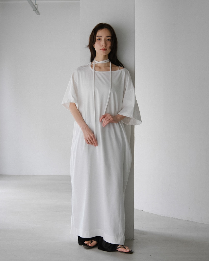 Asymmetry Cut Dress (2colors)