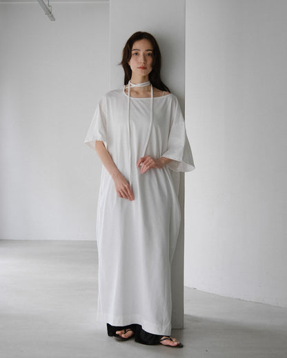 Asymmetry Cut Dress (2colors)