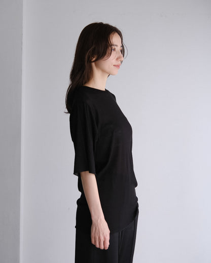 Sheer hole t (3color)