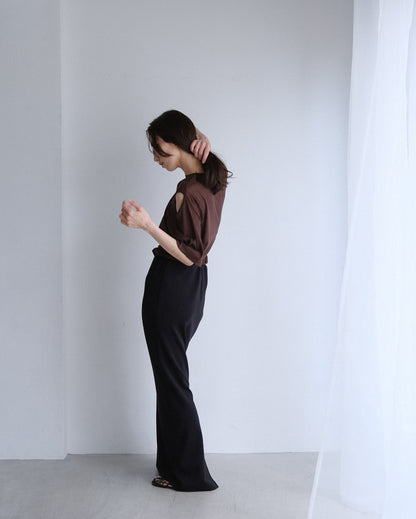 Sheer hole t (3color)