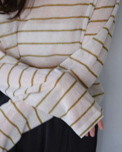 Sheer border tops (2colors)