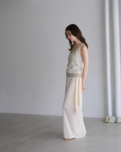 Layer wrap skirt (2colors)