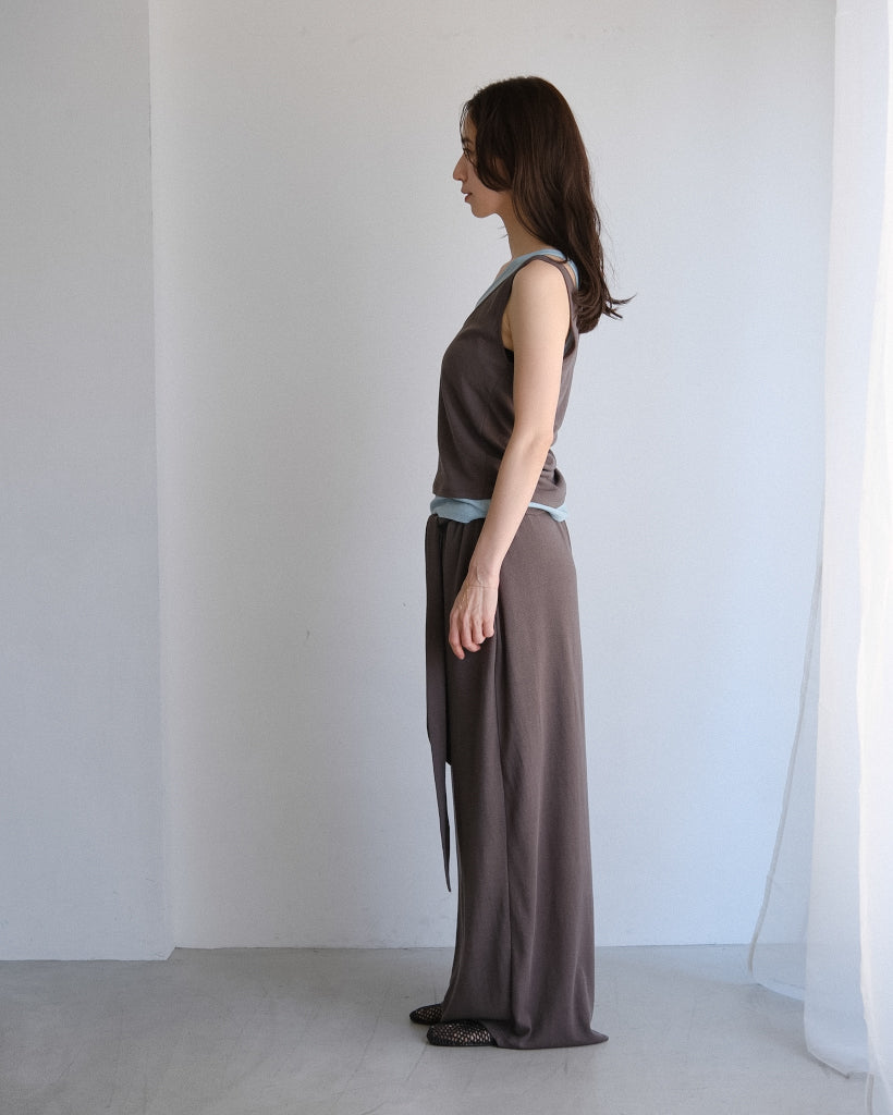 Layer wrap skirt (2colors)