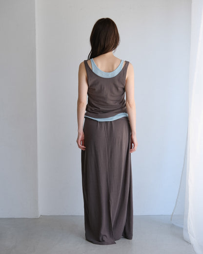 Layer wrap skirt (2colors)