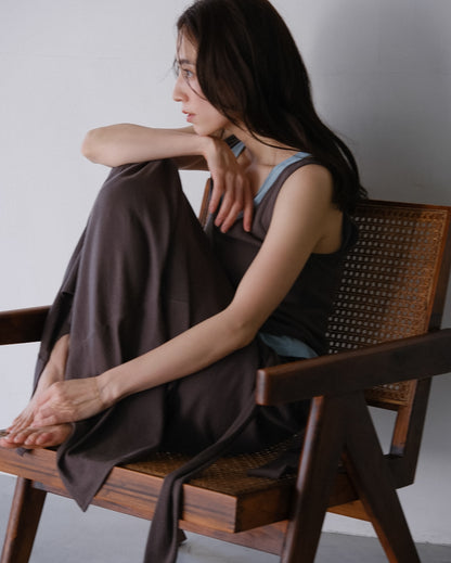 Layer wrap skirt (2colors)