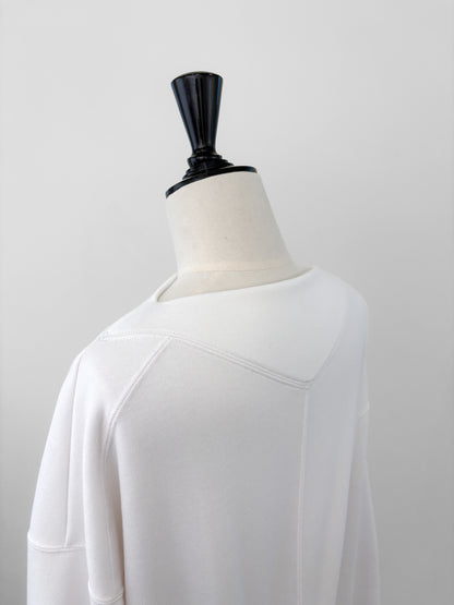 Edge neck sweater (2color)