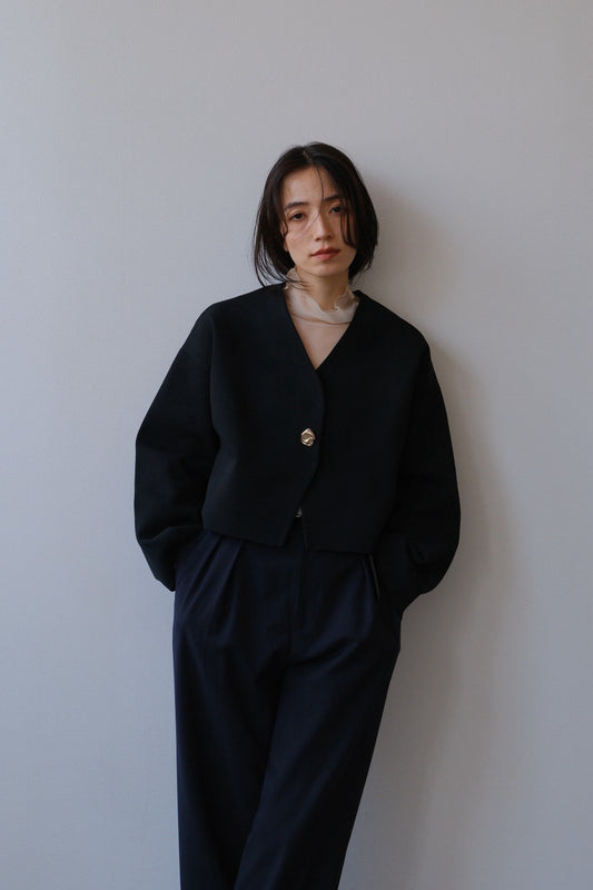 Rónde knit jacket (black)