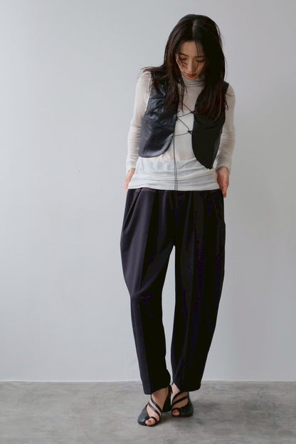 Bicolor curve pants (2color)