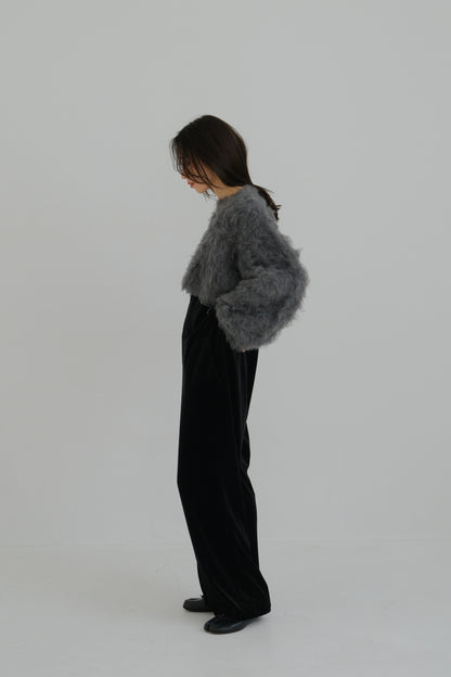 Shaggy knit tops (2colors)